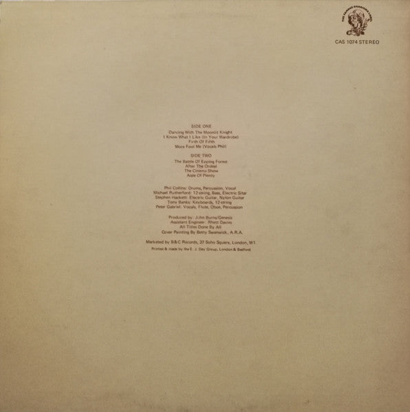 Genesis : Selling England By The Pound (LP,Album,Stereo)