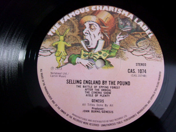 Genesis : Selling England By The Pound (LP,Album,Stereo)