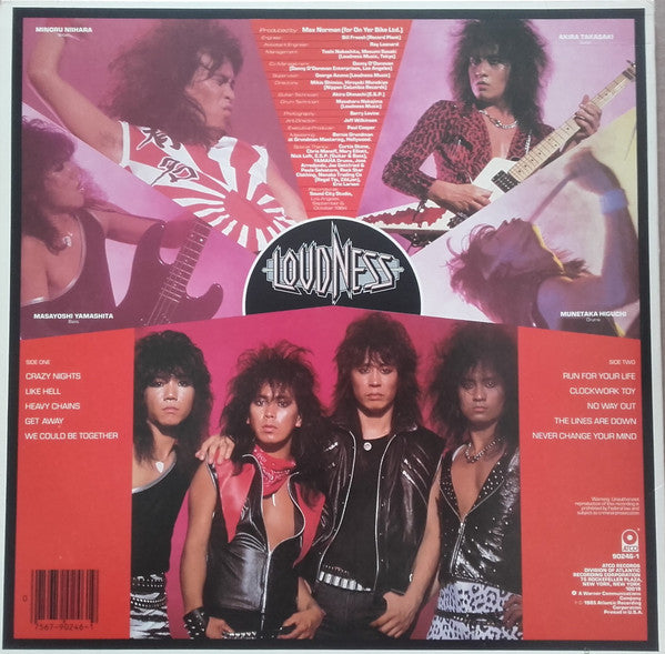Loudness (5) : Thunder In The East (LP,Album)