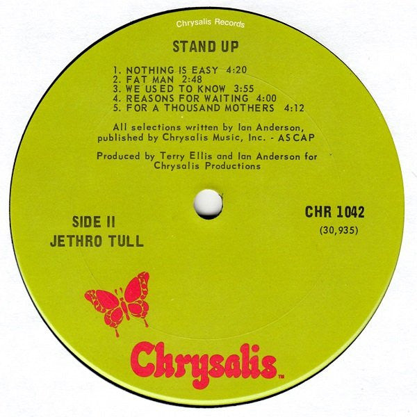 Jethro Tull : Stand Up (LP,Album,Reissue)