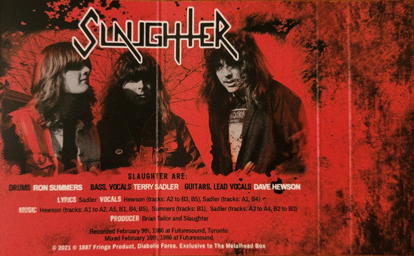 Slaughter (2) : Strappado (Album,Reissue)