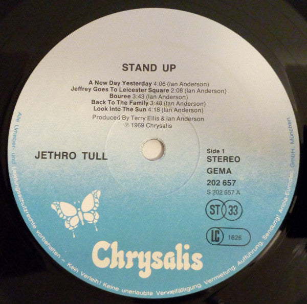 Jethro Tull : Stand Up (LP,Album,Reissue)