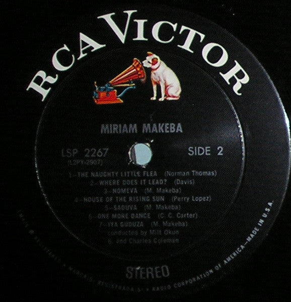 Miriam Makeba : Miriam Makeba (LP,Album,Stereo)