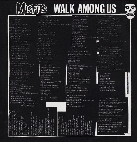 Misfits : Walk Among Us (LP,Album,Reissue)