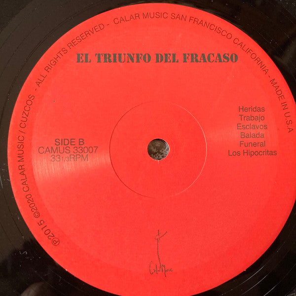 Cuzcos : Cuzcos / El Triunfo Del Fracaso (LP,Compilation,Limited Edition,Special Edition,Stereo)