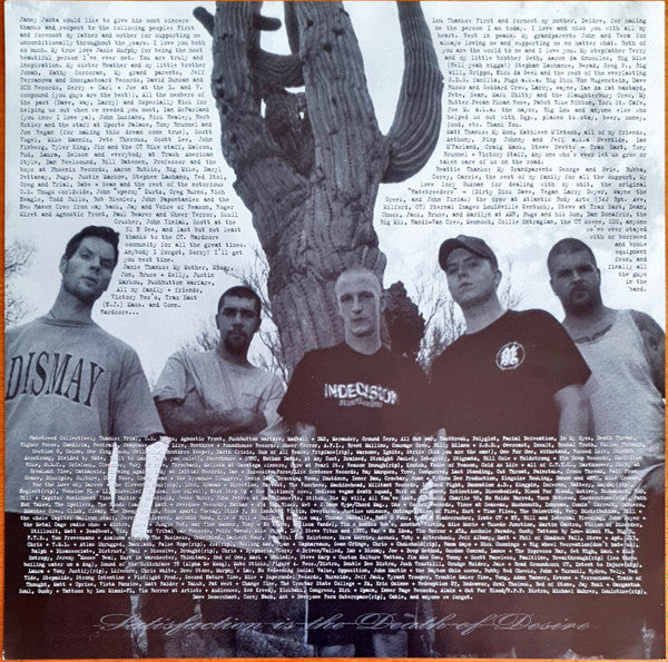 Hatebreed : Satisfaction Is The Death Of Desire (LP,Album)