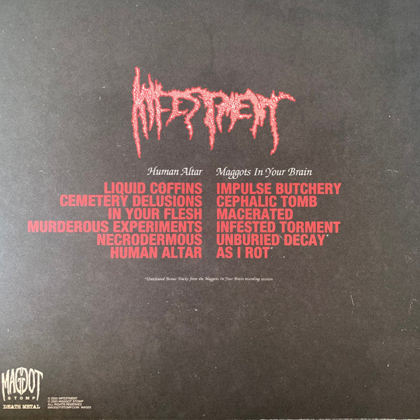 Infestment : Human Altar (LP,Album,Compilation)