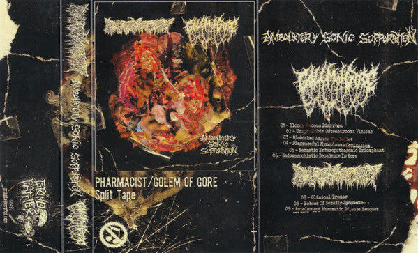 Pharmacist (3) / Golem Of Gore : Ambulatory Sonic Suppuration (EP,Limited Edition)