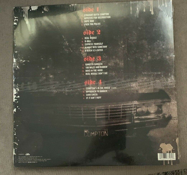 N.W.A. : The Strength Of Street Knowledge - The Best Of N.W.A (LP,Compilation)