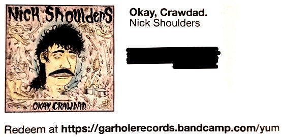 Nick Shoulders : Okay, Crawdad. (LP,Album)