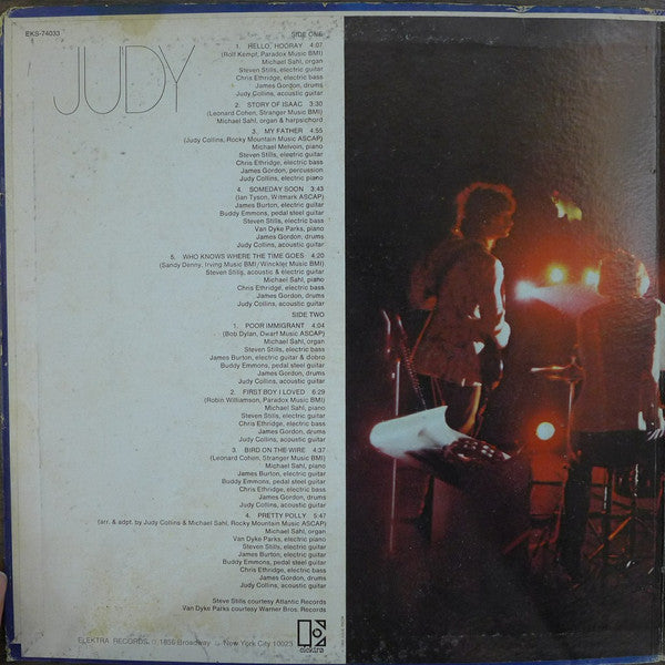Judy Collins : Who Knows Where The Time Goes (LP,Album,Stereo)