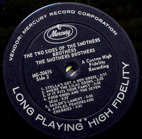 Smothers Brothers : The Two Sides Of The Smothers Brothers (LP,Album,Mono)