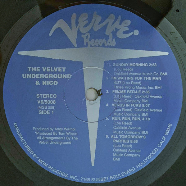 Velvet Underground, The & Nico (3) : The Velvet Underground & Nico (LP,Album,Reissue,Stereo)