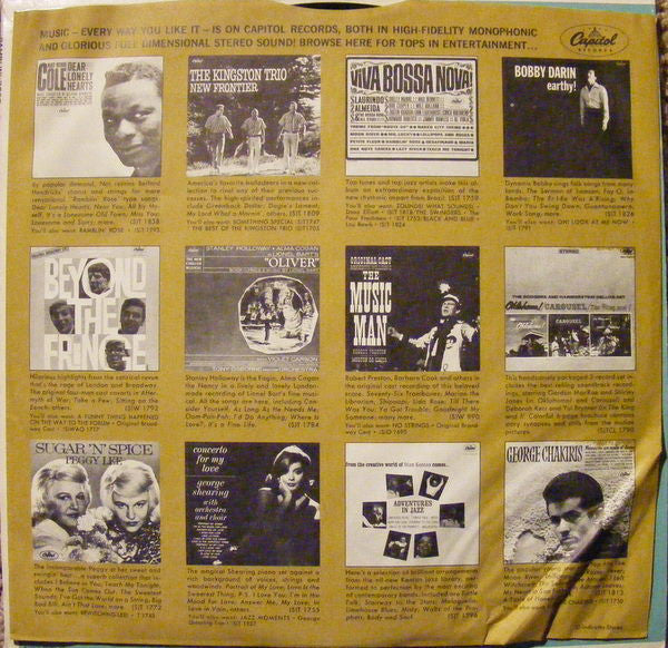 Nat King Cole : Ramblin' Rose (LP,Album,Stereo)