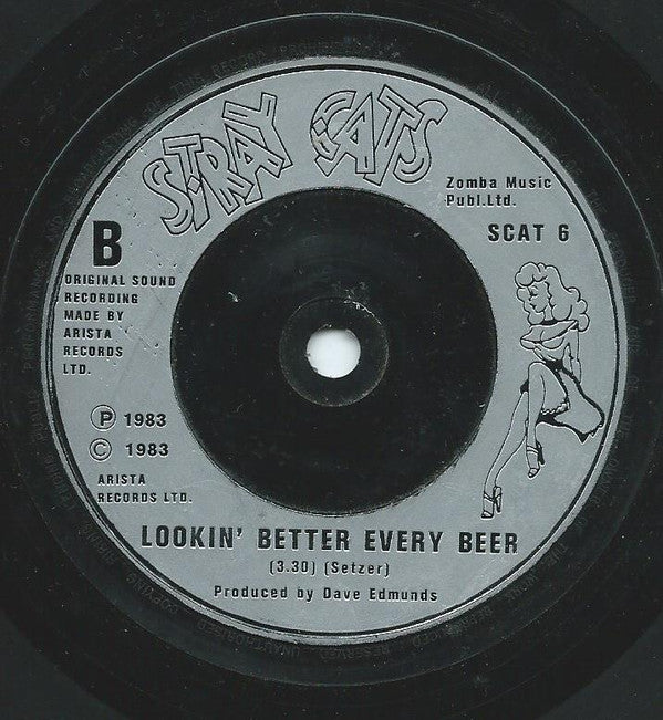 Stray Cats : (She's) Sexy + 17 / Lookin' Better Every Beer (7",45 RPM,Single)