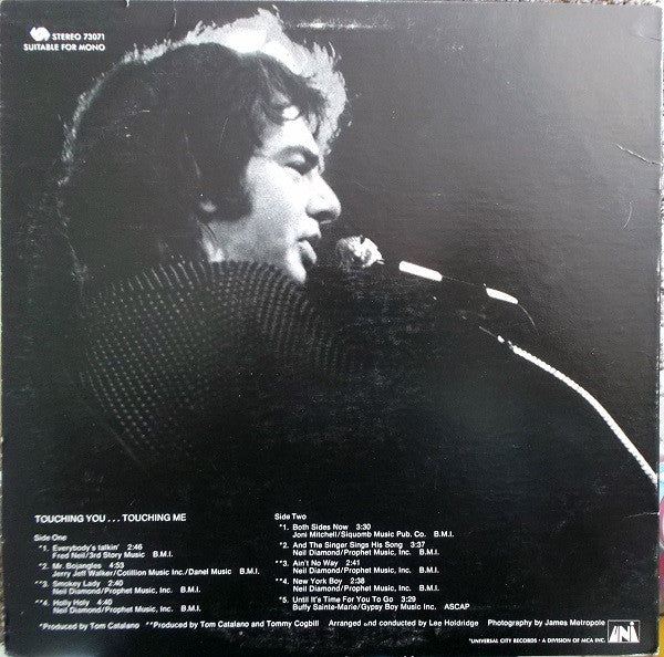 Neil Diamond : Touching You, Touching Me (LP,Album,Stereo)
