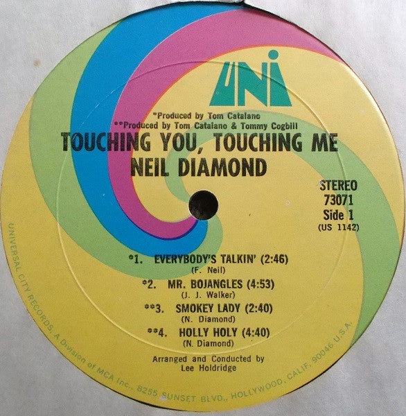 Neil Diamond : Touching You, Touching Me (LP,Album,Stereo)