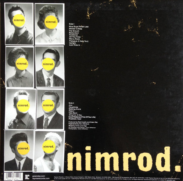Green Day : Nimrod. (LP,Album,Reissue)