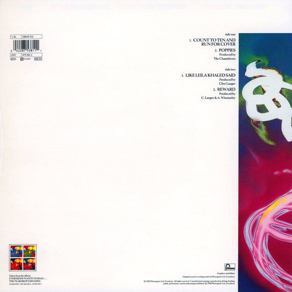 Teardrop Explodes, The : Count To Ten And Run For Cover (12",45 RPM,Single)