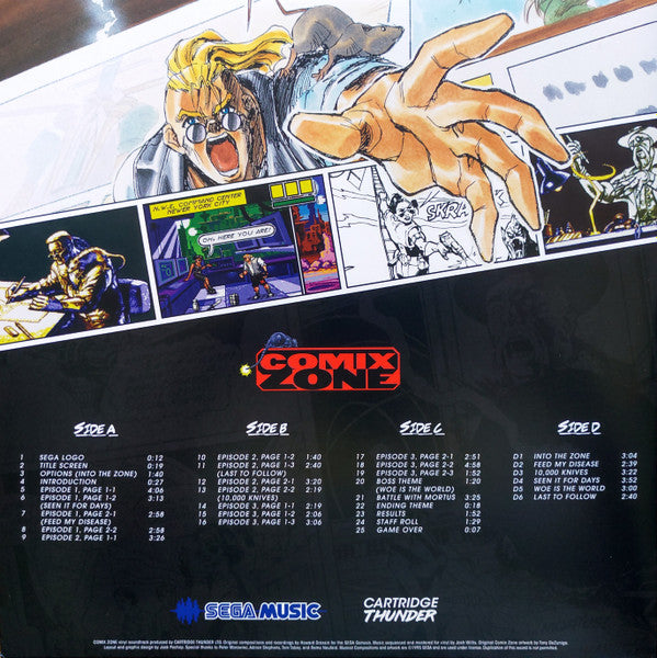 Howard Drossin, Roadkill (6) : Comix Zone コミックスゾーン (LP)