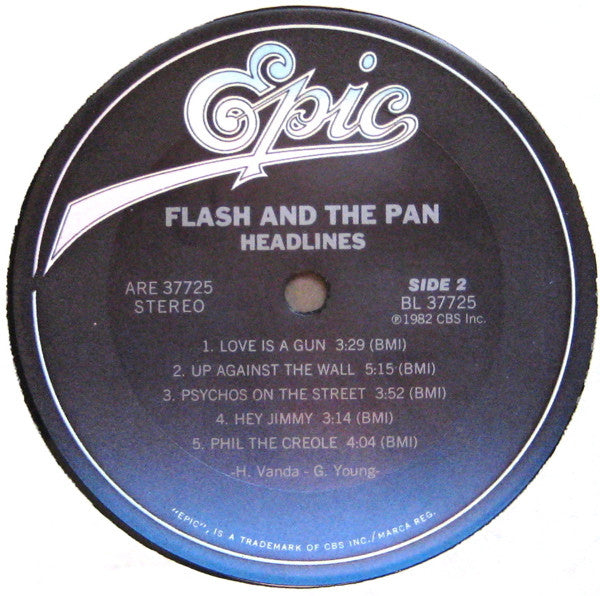 Flash & The Pan : Headlines (LP,Album)