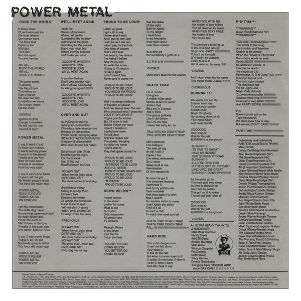 Pantera : Power Metal (LP,Album)