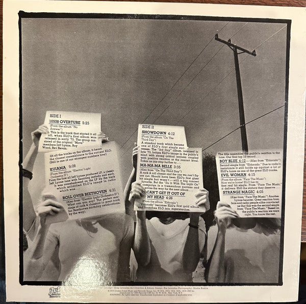 Electric Light Orchestra : Olé ELO (LP,Compilation,Reissue)