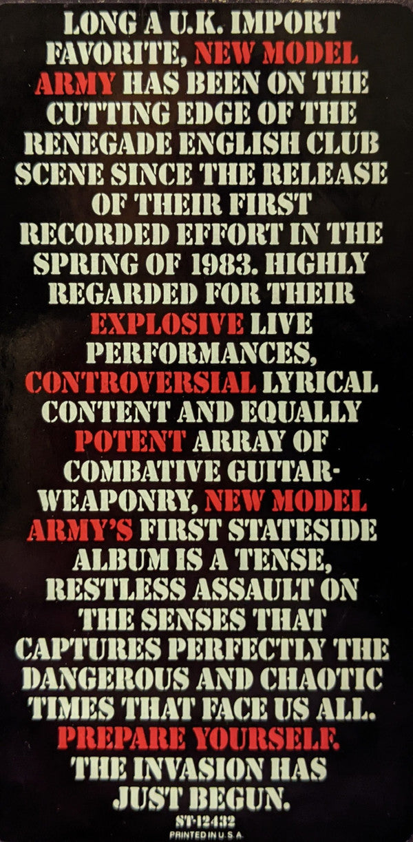 New Model Army : No Rest For The Wicked (LP,Album)