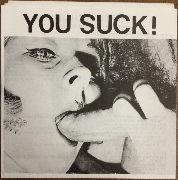 You Suck! : The You Suck Chant (7")