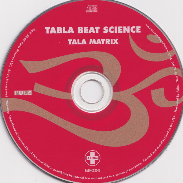 Tabla Beat Science : Tala Matrix (Album,Repress)