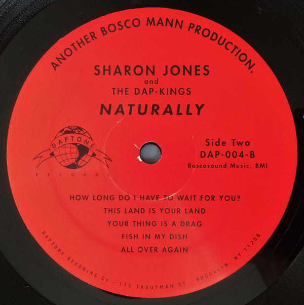 Sharon Jones & The Dap-Kings : Naturally (LP,Album,Reissue)