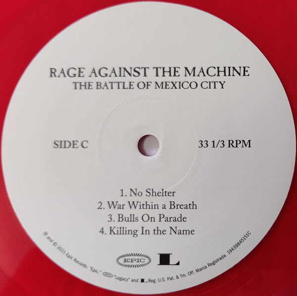 Rage Against The Machine : The Battle Of Mexico City (Album,Reissue)