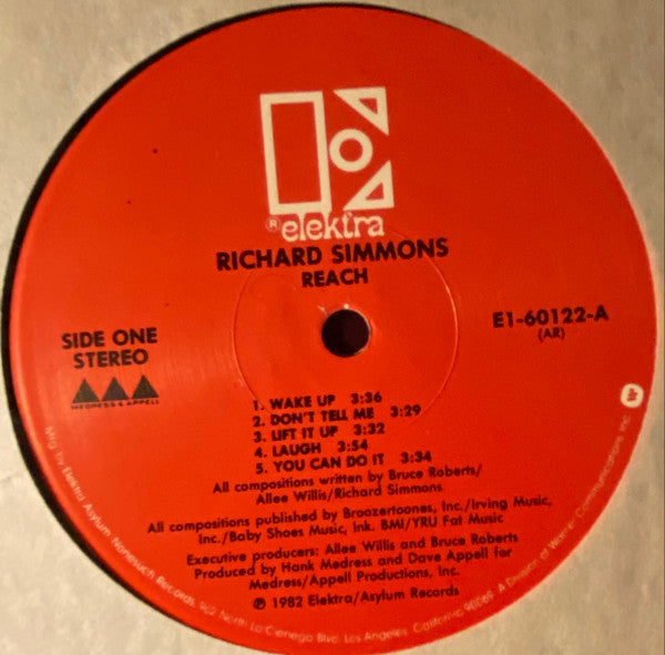 Richard Simmons : Reach (LP,Album)