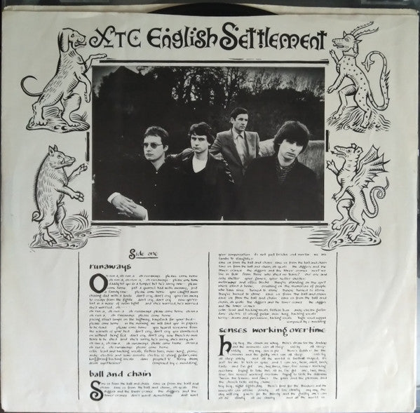 XTC : English Settlement (LP,Album,Stereo)