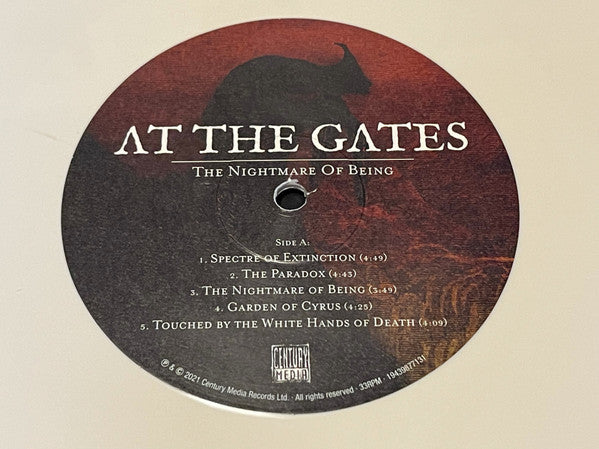 At The Gates : The Nightmare Of Being (LP,Album,Limited Edition)