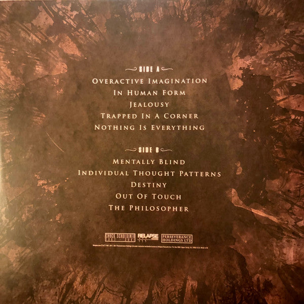 Death (2) : Individual Thought Patterns (LP,Album,Reissue,Remastered)
