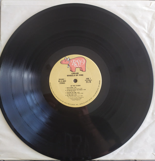 Cream (2) : Wheels Of Fire (LP,Album,Reissue)