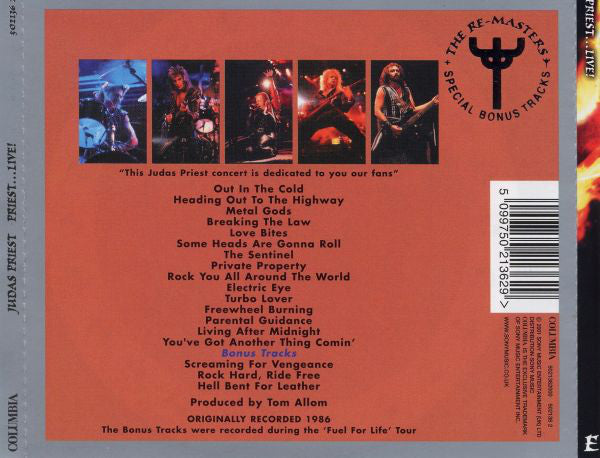 Judas Priest : Priest... Live! (Album,Reissue,Remastered)
