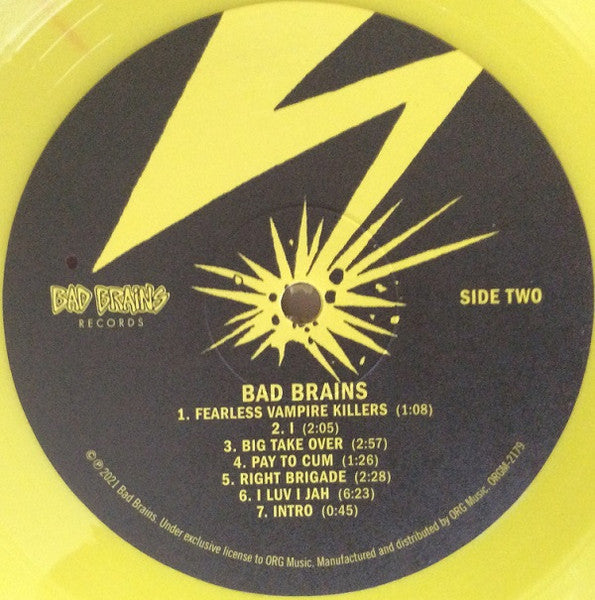 Bad Brains : Bad Brains (LP,Album,Limited Edition,Reissue,Remastered)