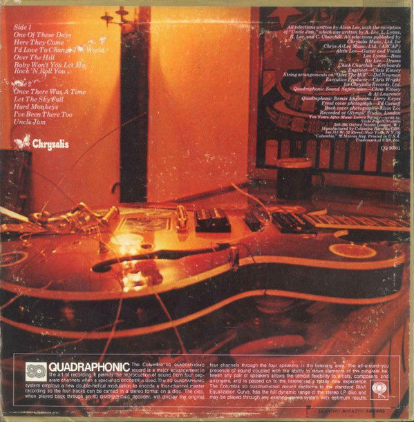 Ten Years After : A Space In Time (LP,Album,Quadraphonic)
