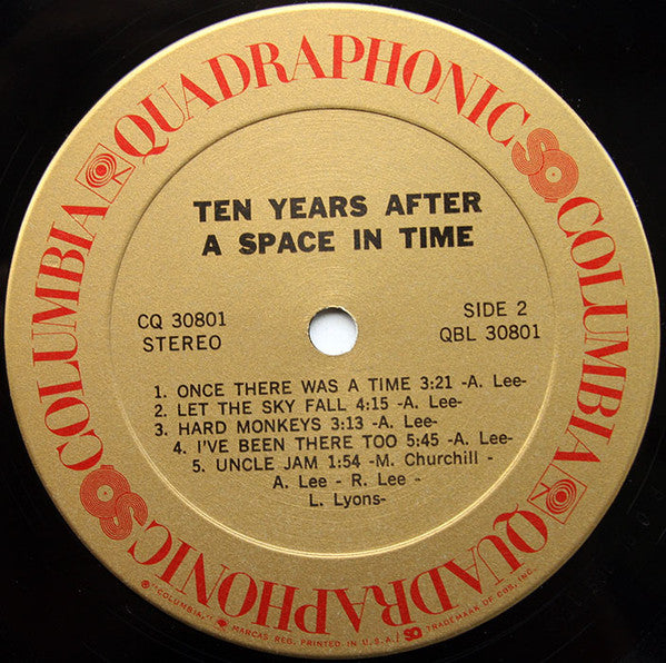 Ten Years After : A Space In Time (LP,Album,Quadraphonic)