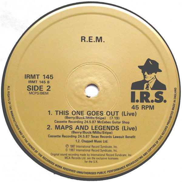 R.E.M. : It's The End Of The World As We Know It (And I Feel Fine) (12",45 RPM,Single)