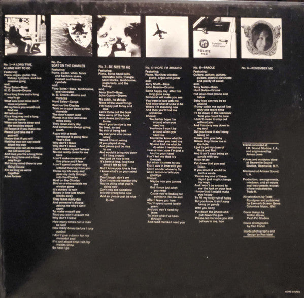 Runt : Runt. The Ballad Of Todd Rundgren (LP,Album,Stereo)