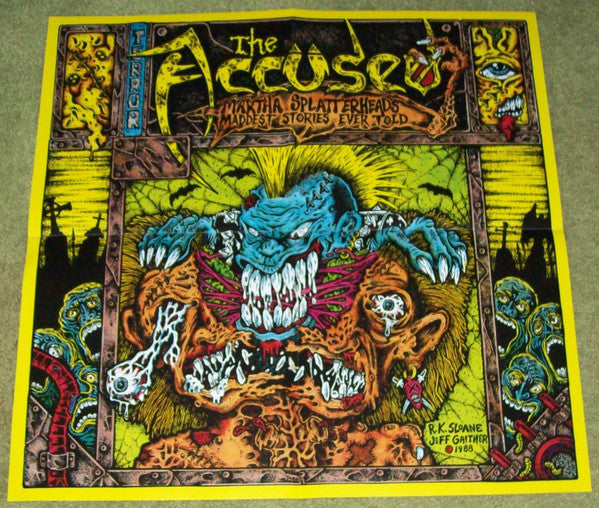Accüsed, The : Martha Splatterhead's Maddest Stories Ever Told (LP,Album,Limited Edition,Reissue,Remastered)