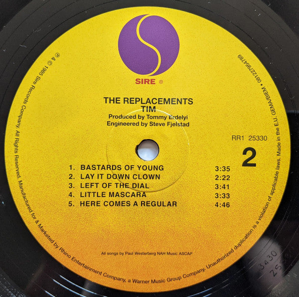 Replacements, The : Tim (LP,Album,Reissue)