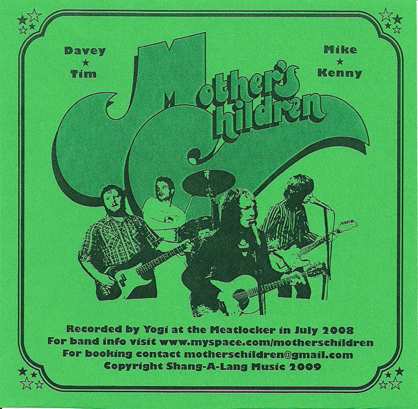 Mother's Children : Dance To The Rock'N'Roll Band (7",45 RPM)