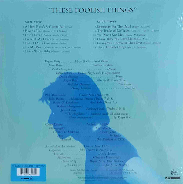 Bryan Ferry : These Foolish Things (LP,Album,Reissue,Remastered)