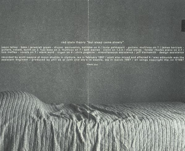 Red Stars Theory : But Sleep Came Slowly (Album,Reissue)