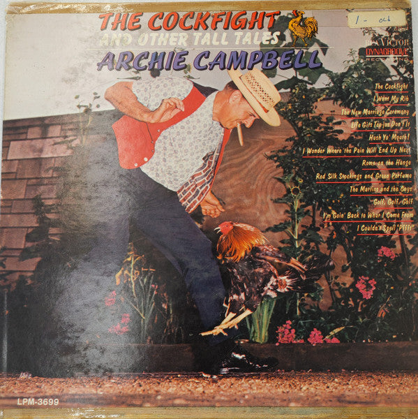 Archie Campbell : The Cockfight and Other Tall Tales (LP,Mono)