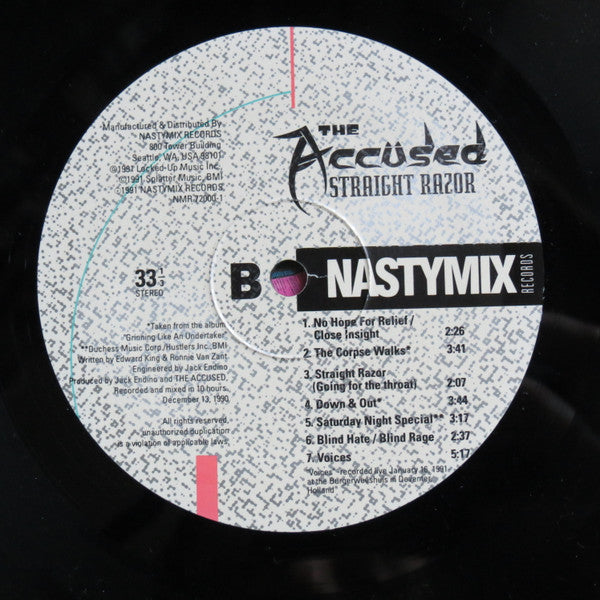 Accüsed, The : Straight Razor (LP)